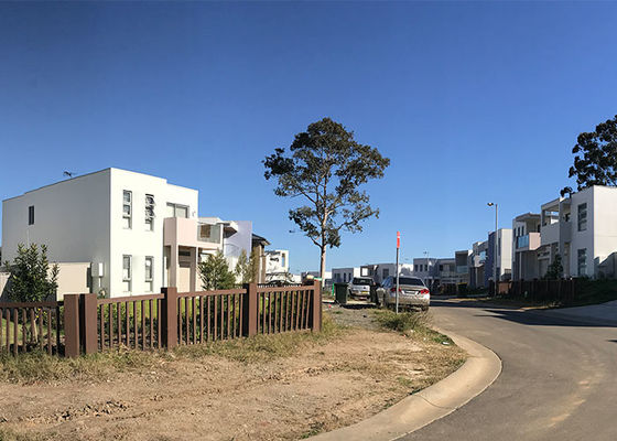 Casa prefabbricata con struttura in acciaio leggero Australia Standard Modular Villa per uso residenziale