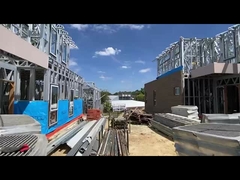 Risparmio energetico Prefabbricato a prezzi accessibili Struttura in acciaio Villa Inquadratura Piastra inferiore