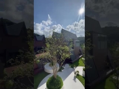 Kit di case prefabbricate con telaio in acciaio leggero Casa modulare per vacanze e campeggi