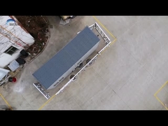 Casa prefabbricata con porta in alluminio, condizionamento d'aria opzionale