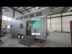 Stati Uniti Stander Vivere con consapevolezza ecologica e ingegnosità architettonica Prefabbricata piccola casa su ruote