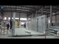 Pieghevoli portatili rifugi per famiglie in caso di emergenza pannelli sandwich per case di lutos