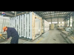 Case prefabbricate in contenitori in acciaio leggero / kit di abitazione prefabbricati